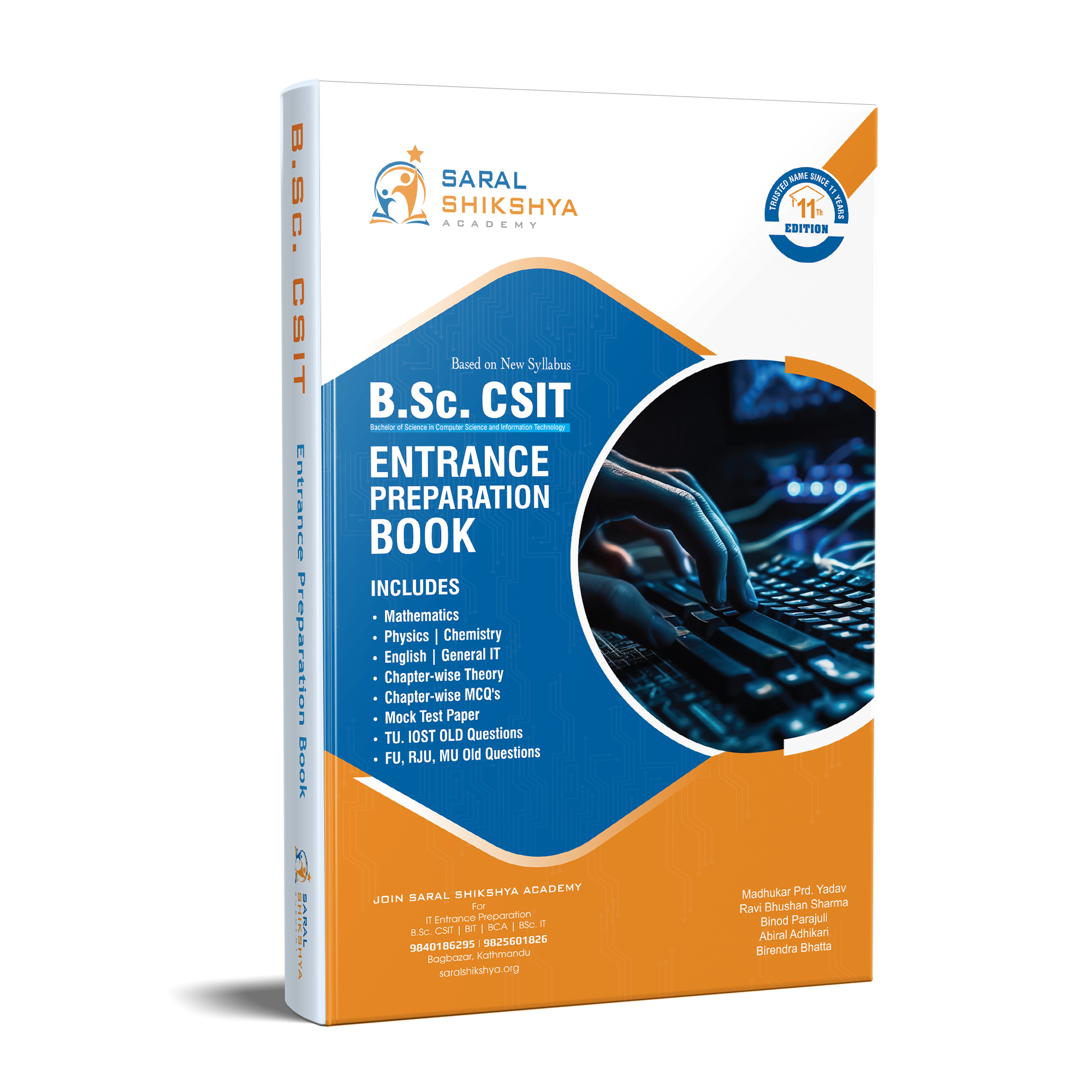 BSc CSIT Entrance Preparation Book cover