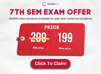 7th sem exam offer